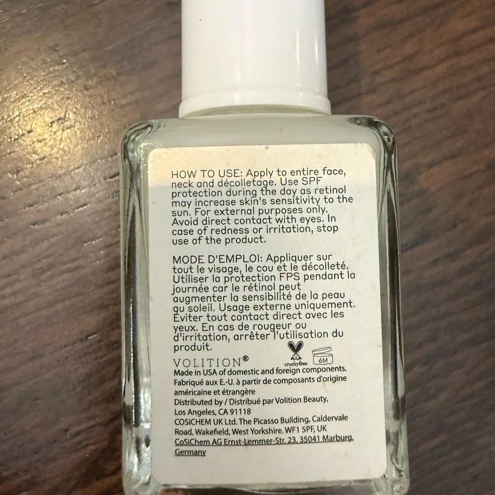 Volition Sémillon Overnight Retinol Serum /Kat Burki Intense Recovery Eye Serum